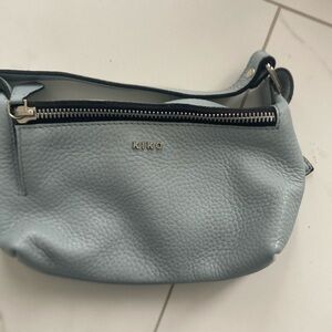 Small blue Crossbody perfect for wallets, concerts